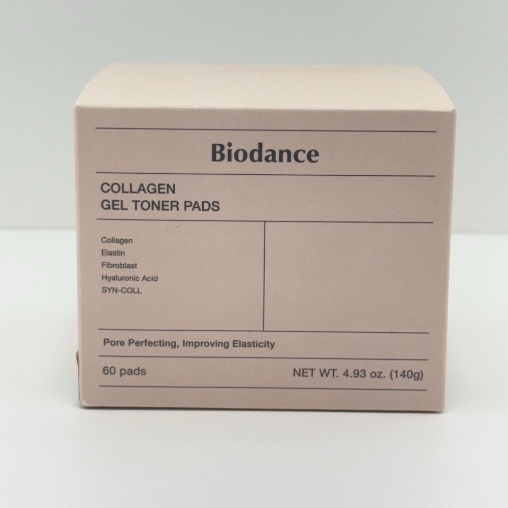 Biodance Collagen Gel Toner Pads Collagen + Hyaluronic Acid 60 Pads EXP 12/27